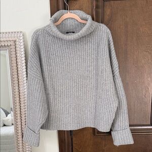 Anthropologie Heather Gray  Sweater